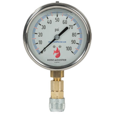 Maintain an accurate flow rate with the 4-inch analog flow rate gauge you can purchase here from Hose Monster.