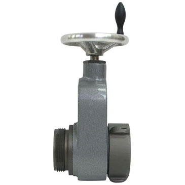 View the Hose Monster 2.5 inch wide slow close gate valve best used for fire hydrant testing.